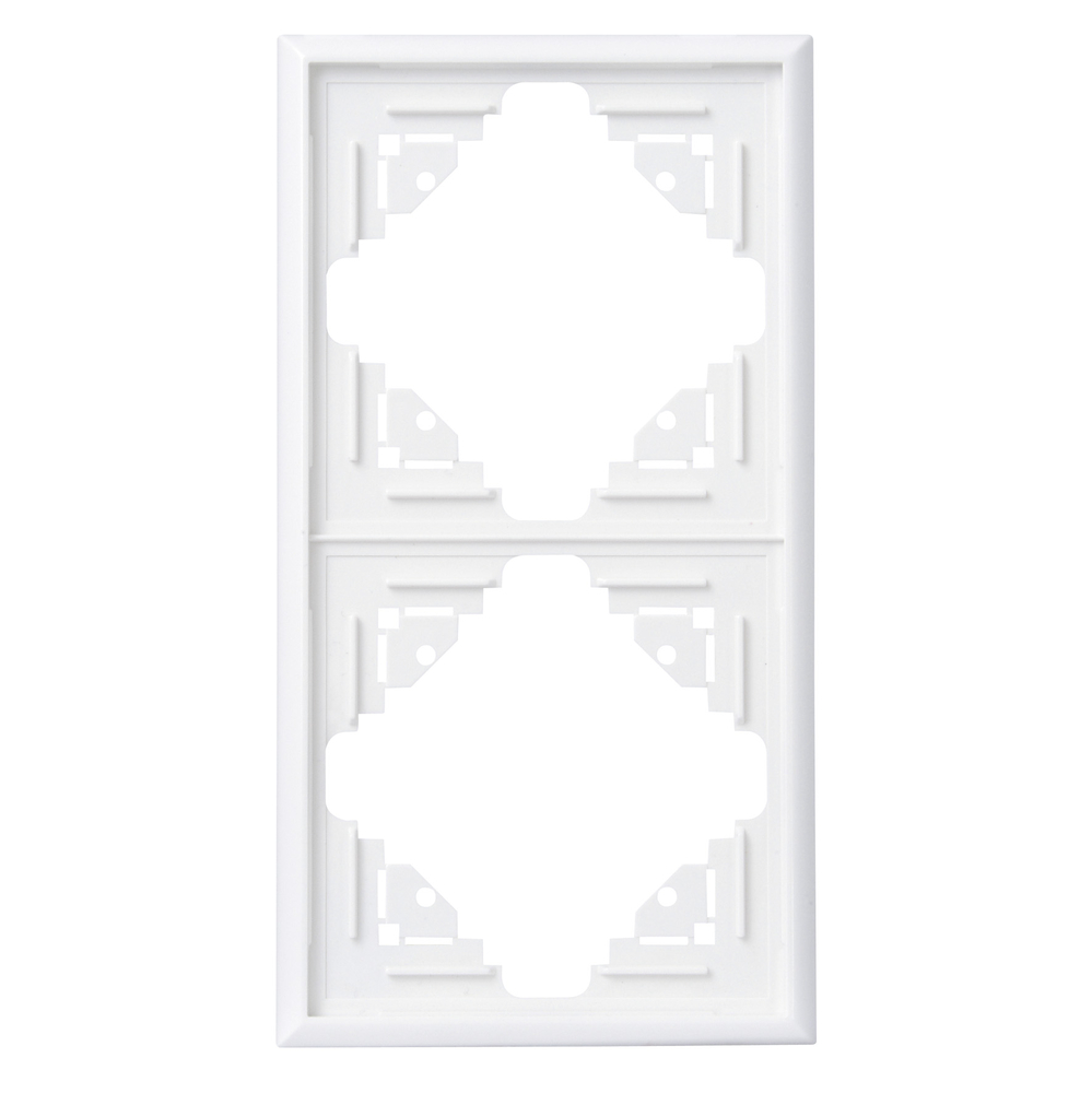 Abdeckrahmen Malta 2-fach arktis KOPP GMBH Abdeckrahmen Malta 2-fach arktis