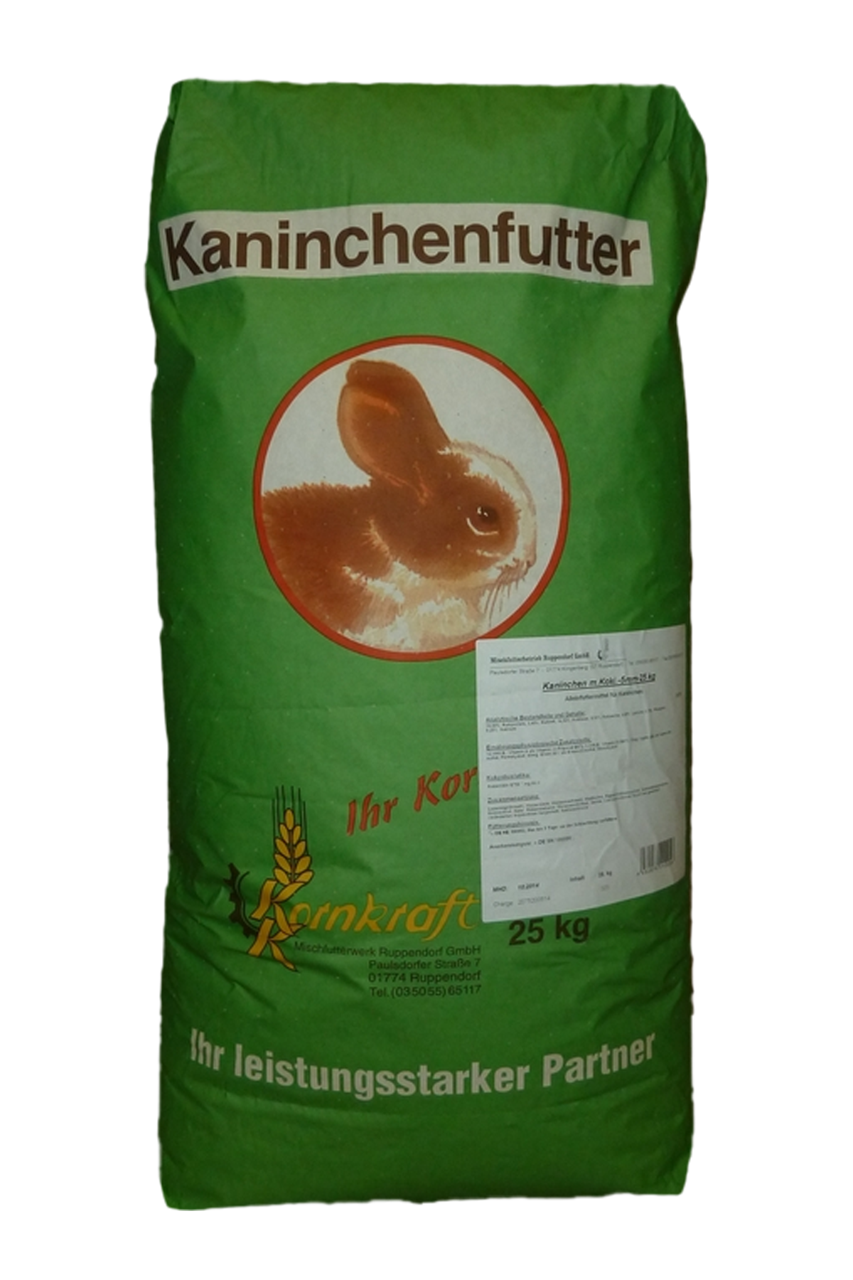 Kaninchen mit Kräuter, 3mm, 25kg