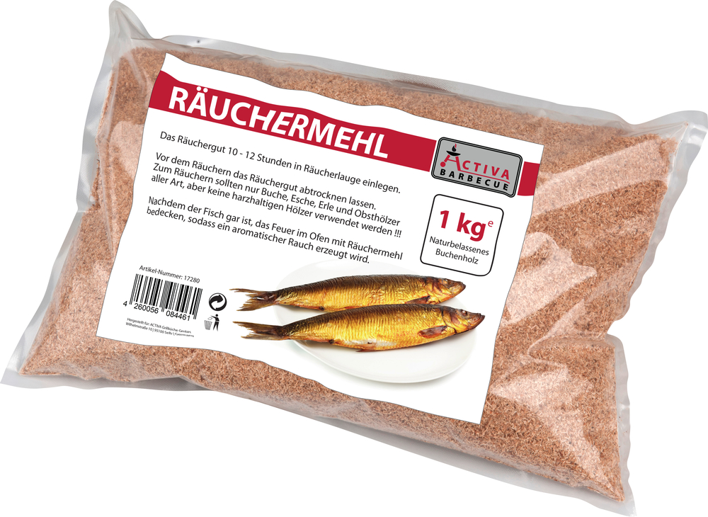 Räuchermehl fein 1 kg Räucherspäne Räuchern Fleisch Fisch Räucherofen Mehl 