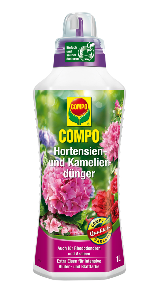 COMPO COMPO Hortensien- und Kameliendünger 1l Compo EREG