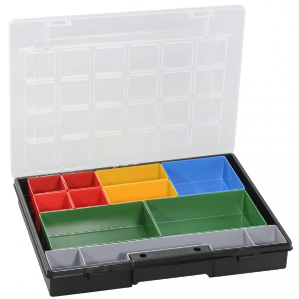 ALLIT EuroPlus Flex 37-13 schwarz/transparent Sortimentskasten ALLIT EuroPlus Flex 37-13 schwarz/transparent Sortimentskasten