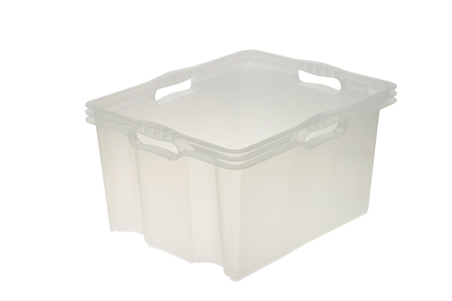 keeeper Multi-Box Franz XL, transparent, 24 Liter - Größe: 43 x 35 x 23cm