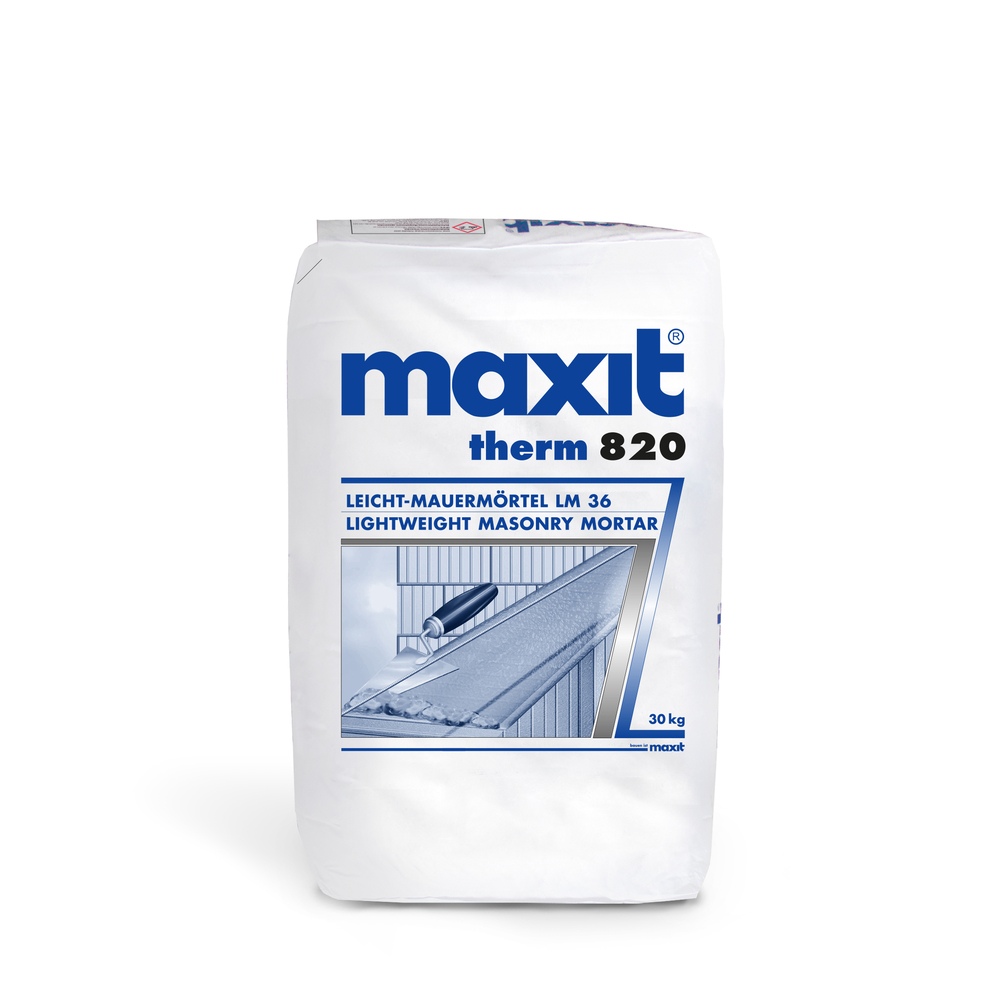 MAXIT KRÖLPA Maxit therm 820 Leicht-Mauermörtel 30kg LM 36, M5