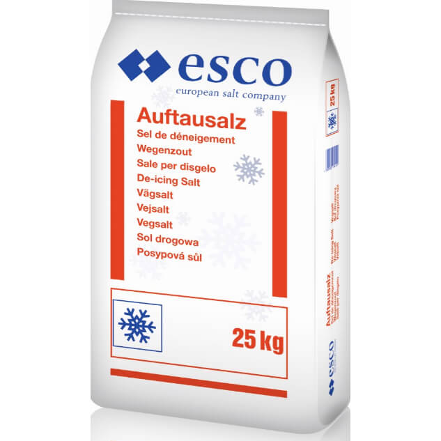  K+S Esco Auftausalz, Streusalz, 25 kg  