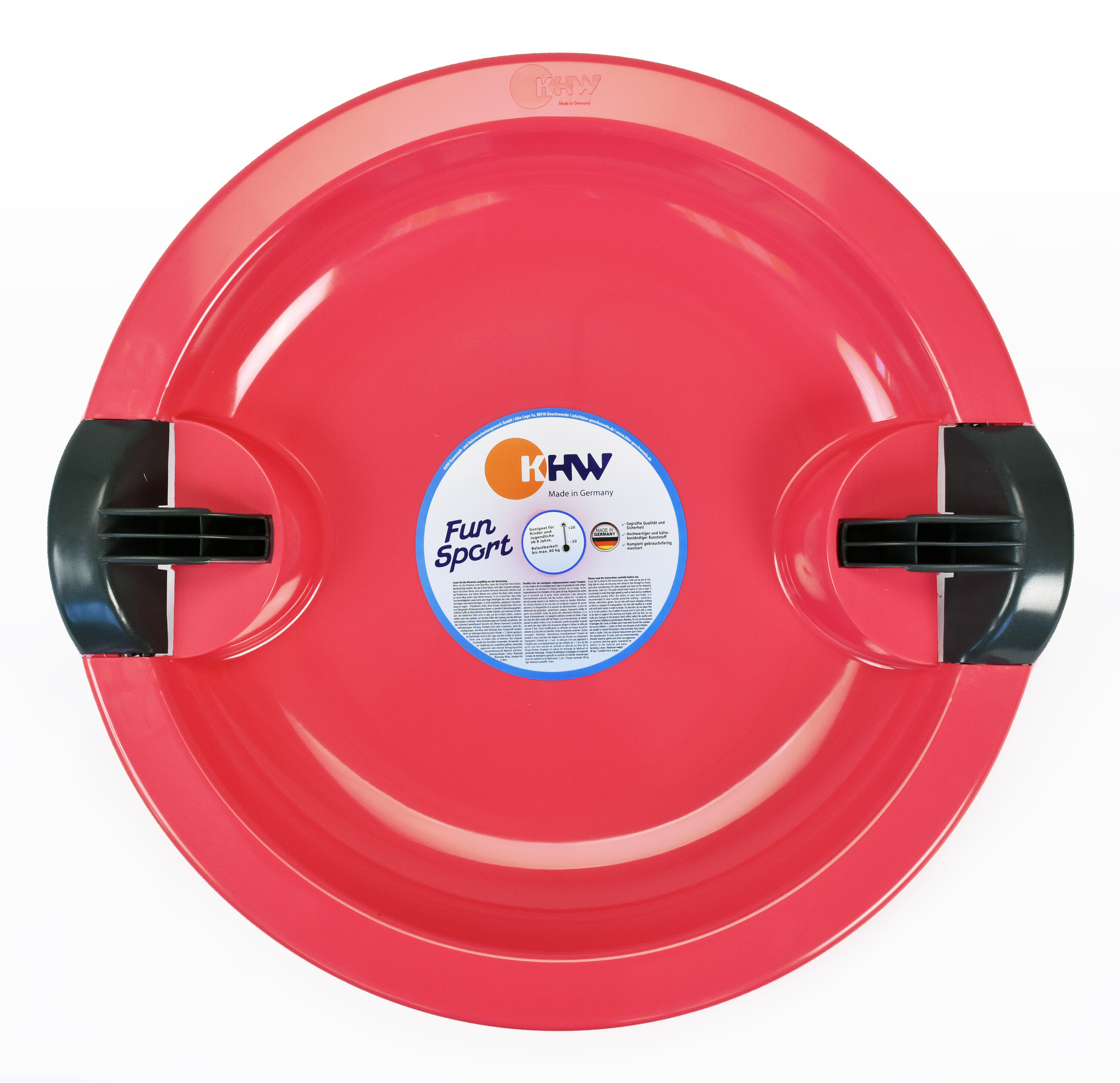 KHW Fun Ufo Tellerrutscher pink