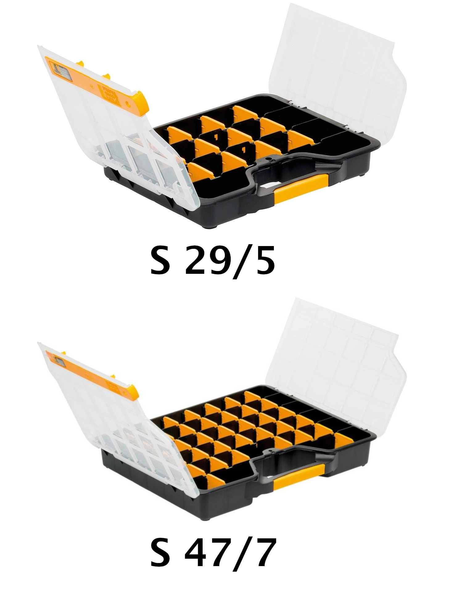 Allit Basic Sortimentskasten Schraubenbox Kleinteilemagazin Werkzeugkasten