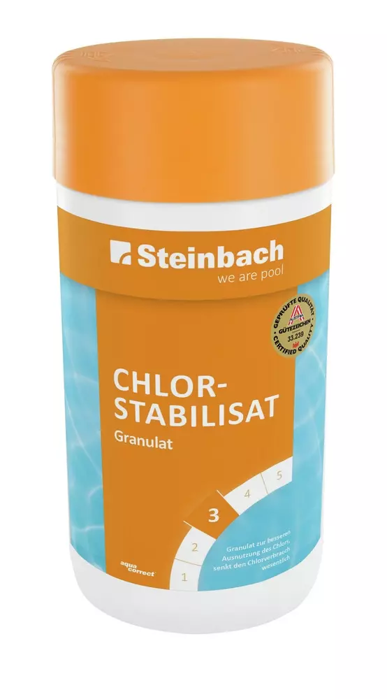 STEINBACH Chlorstabilisat Granulat ,1kg  