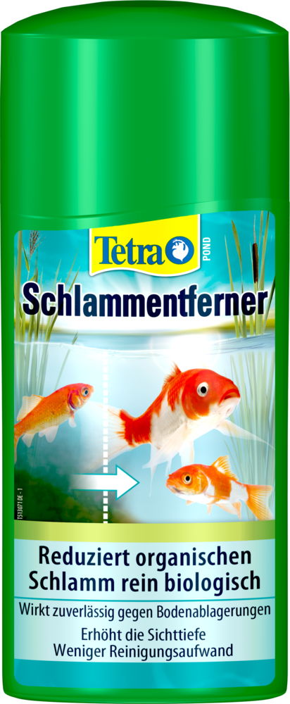Tetra Pond Schlammentferner 500ml reduziert Schlamm verbessert Wasserqualität