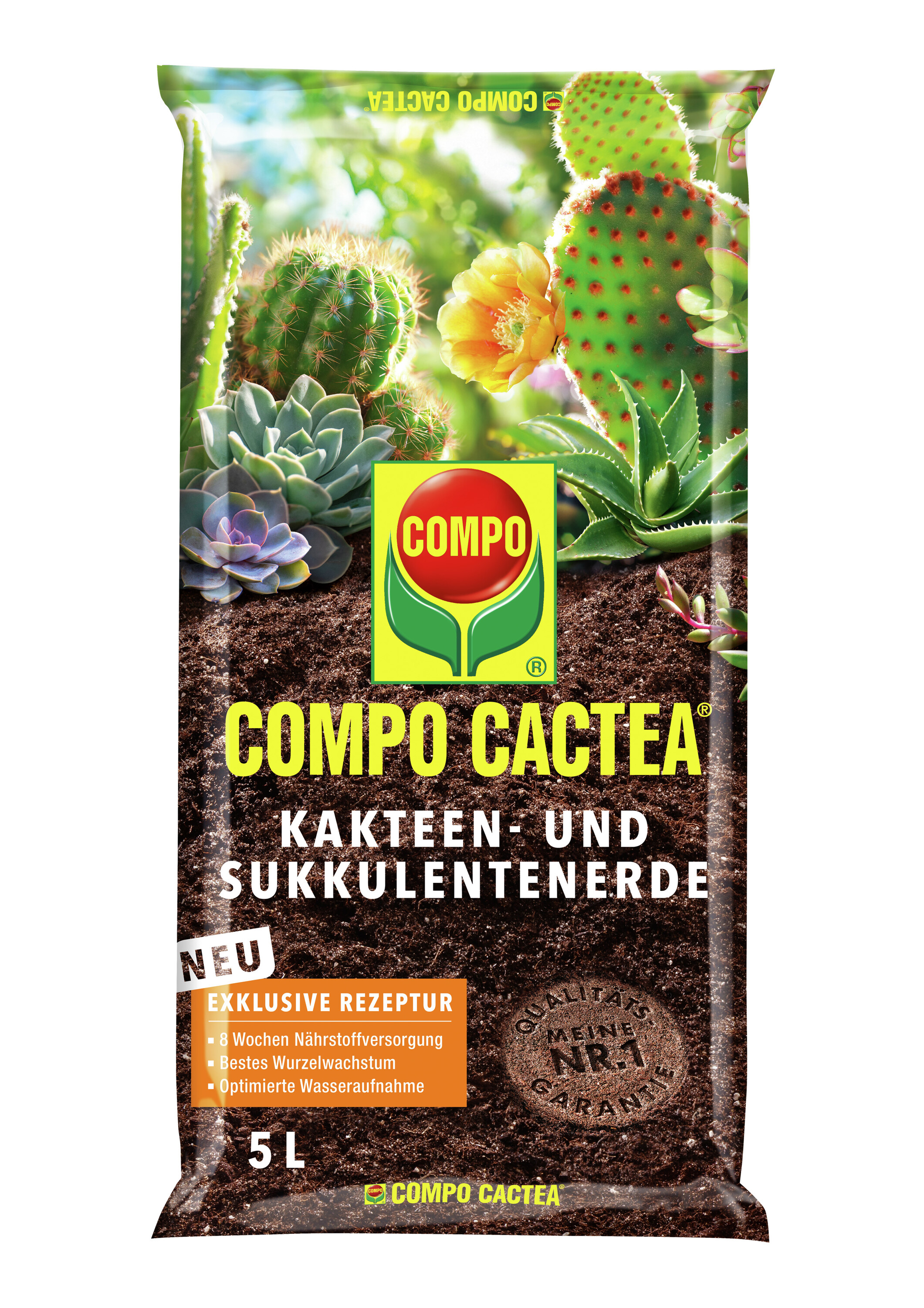 COMPO CACTEA Kakteenerde 5l COMPO COMPO CACTEA Kakteenerde 5l Compo EREG