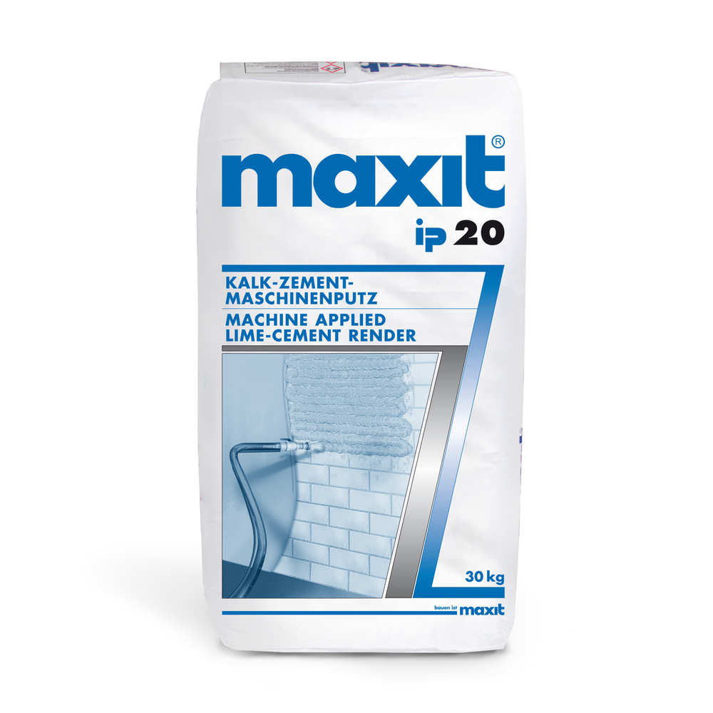 MAXIT ip 20 Kalk-Zement-Maschinenputz, 30kg  