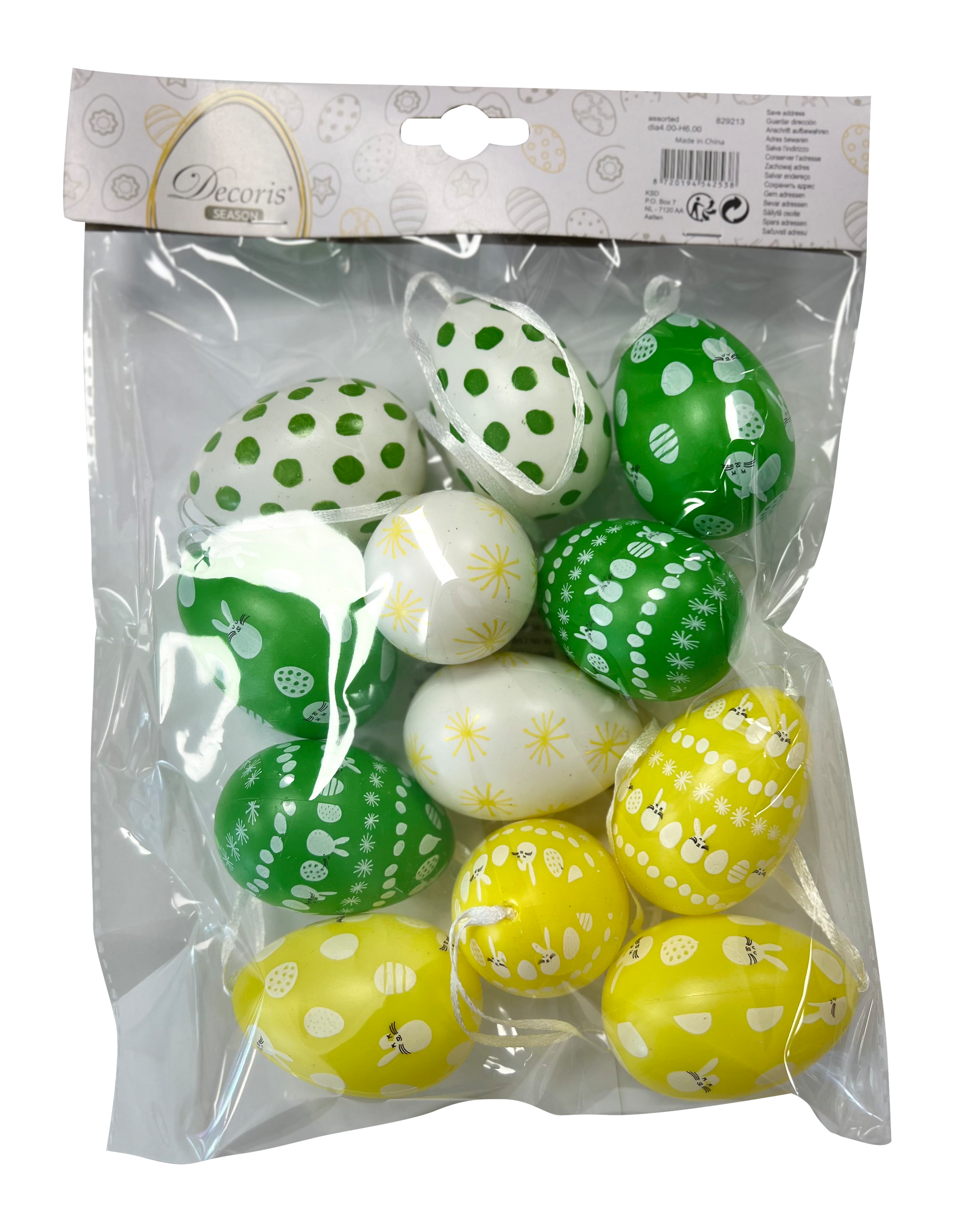 Oster-Deko Eier, Ø 4 Höhe 6cm Oster-Deko Eier, Ø 4 Höhe 6cm
