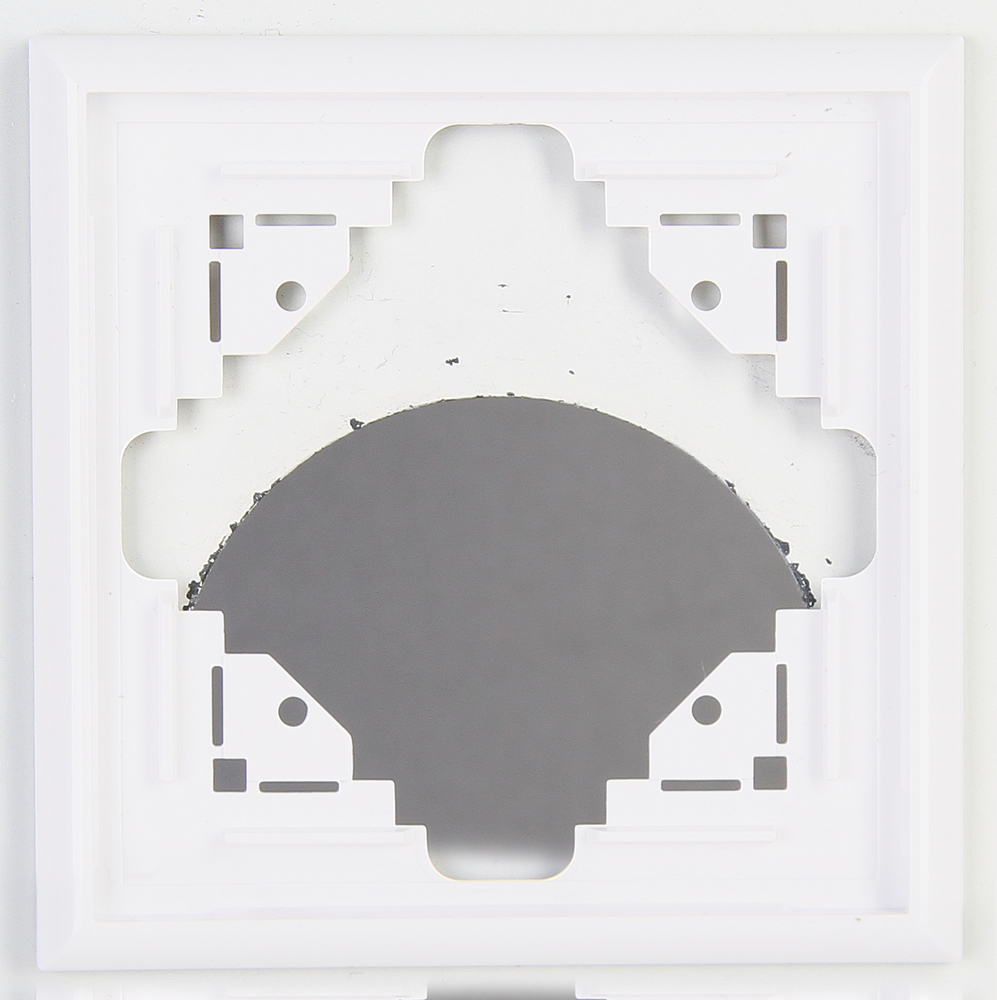 KOPP GMBH Abdeckrahmen Malta 1-fach arktis 