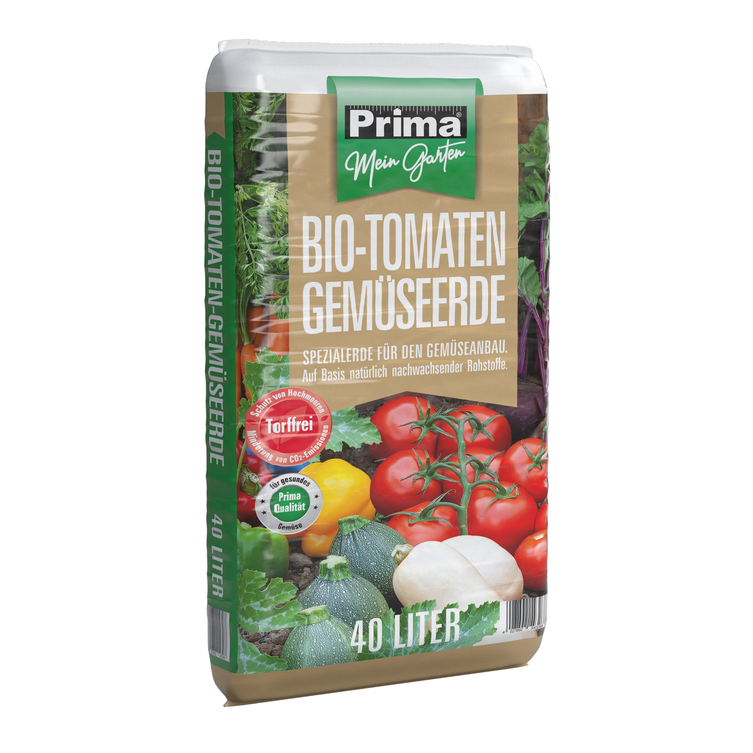 PRIMA BIO Tomaten- und Gemüseerde 40 Liter