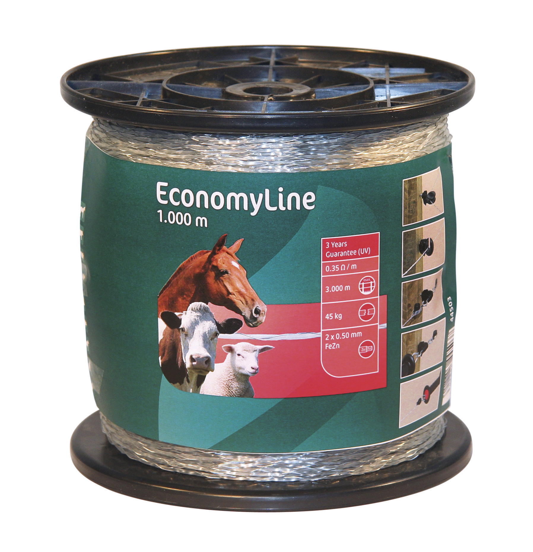 ALBERT KERBL GMBH Spezial Draht 1000m trans. 2x0,5mm verz. 