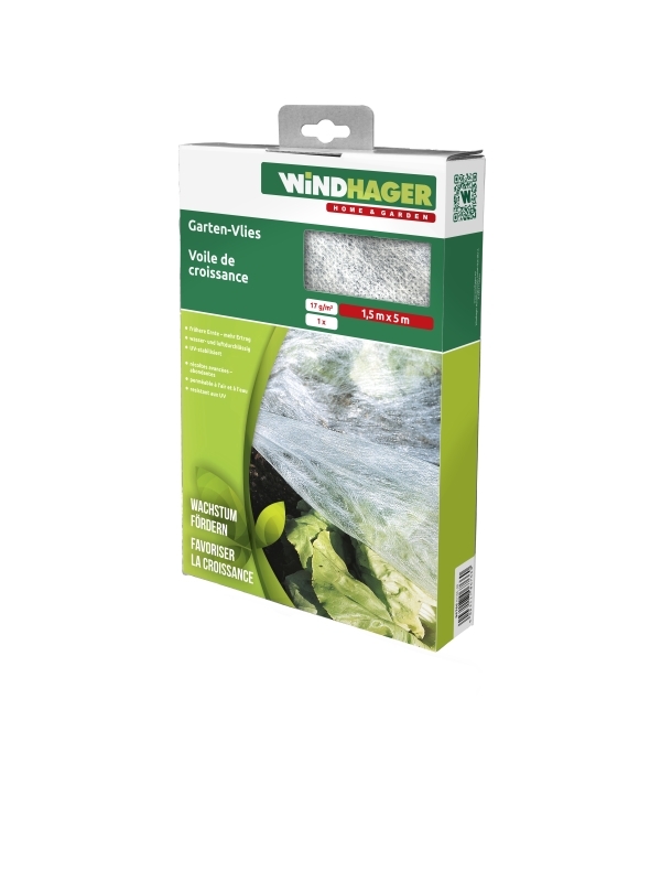 Garten-Vlies 10x1,5m 17g/m² WINDHAGER HANDELSGESELLSCHAFT Garten-Vlies 10x1,5m 17g/m²