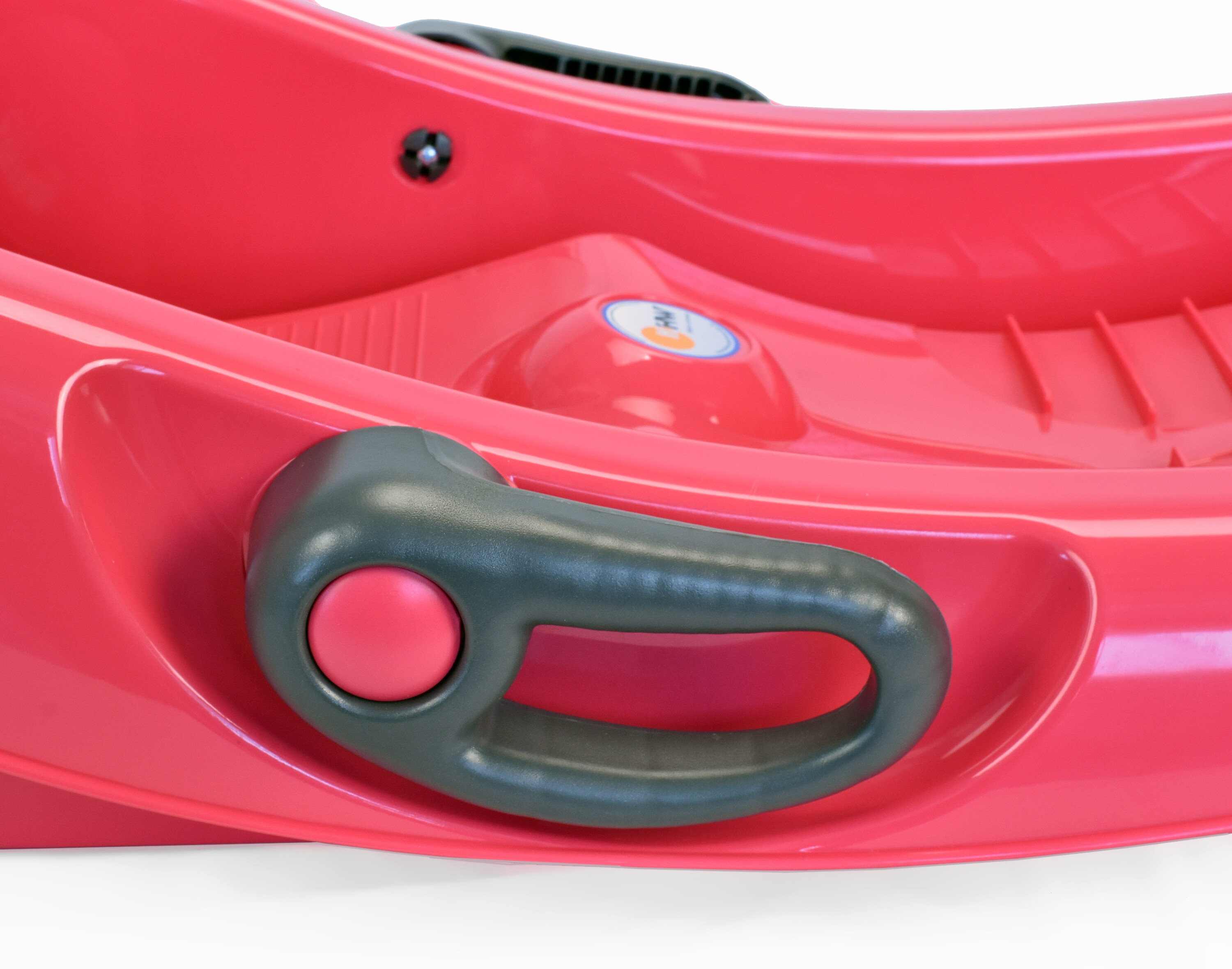 KHW Snow Flipper de Luxe - Rodel Schlitten - pink