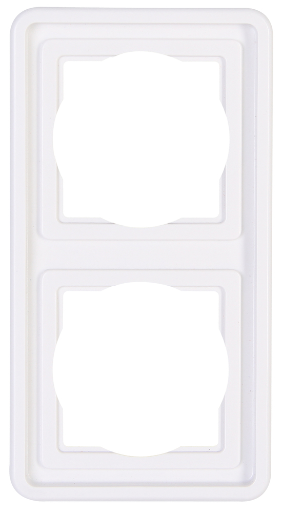 Abdeckrahmen 2-fach UP FR arktis weiß KOPP GMBH Abdeckrahmen 2-fach UP FR arktis weiß