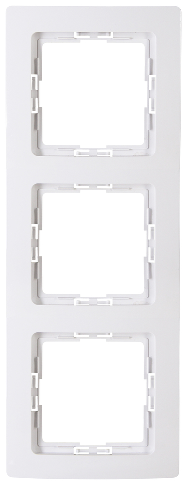 KOPP GMBH Abdeckrahmen Paris 3-fach arktis 