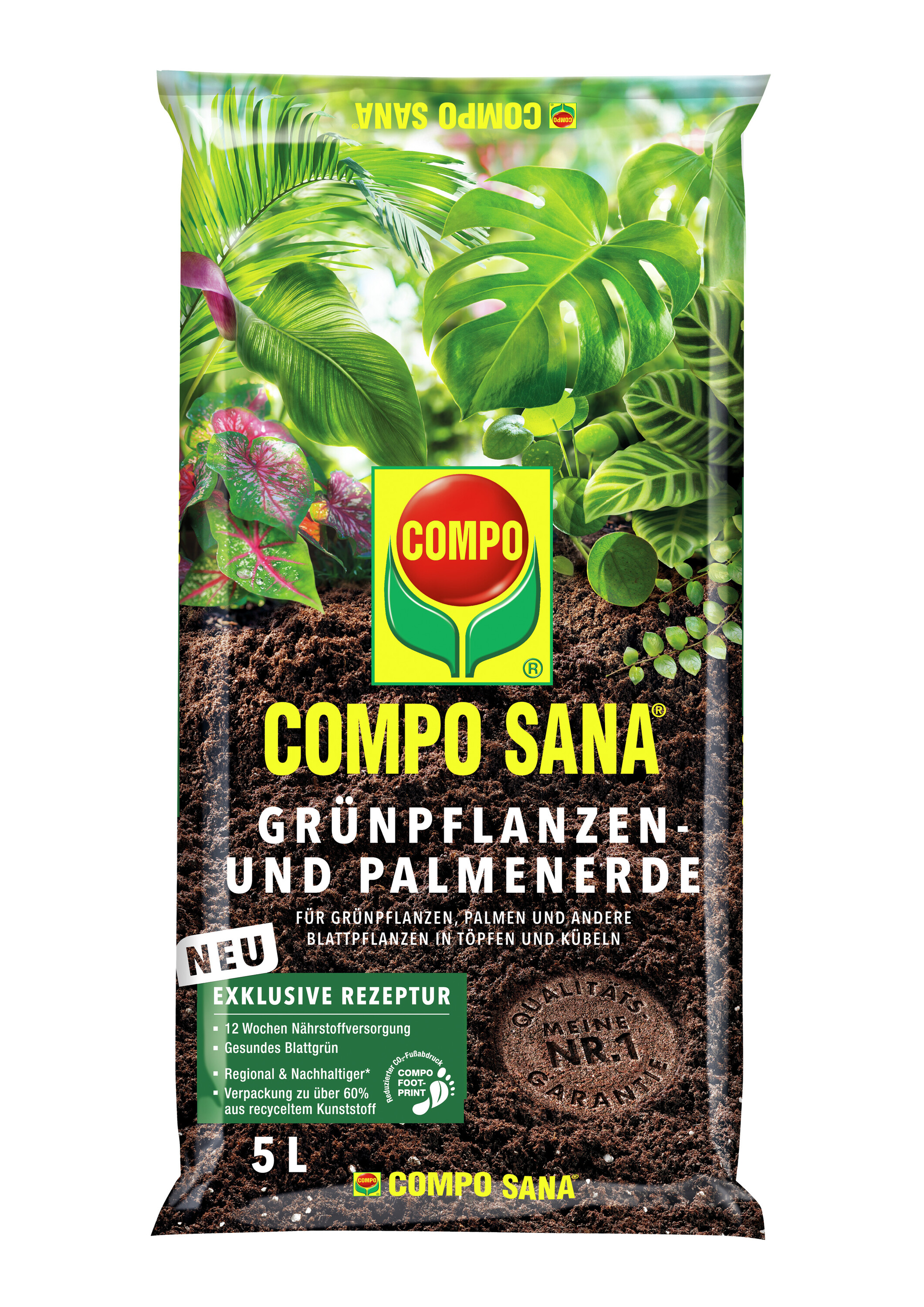 COMPO COMPO SANA Grünpfl+Palmenerde 5l Compo EREG