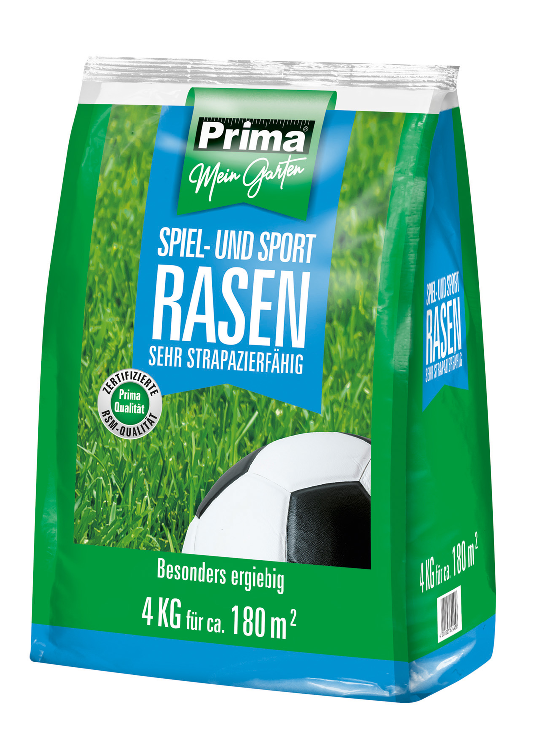 PRIMA Spiel und Sportrasen 4 kg für 180 m²