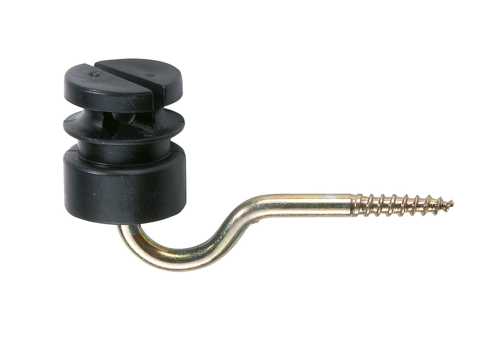 Schlitzisolator schw. 5,3mm Stütze 30St. ALBERT KERBL GMBH Schlitzisolator schw. 5,3mm Stütze 30St.