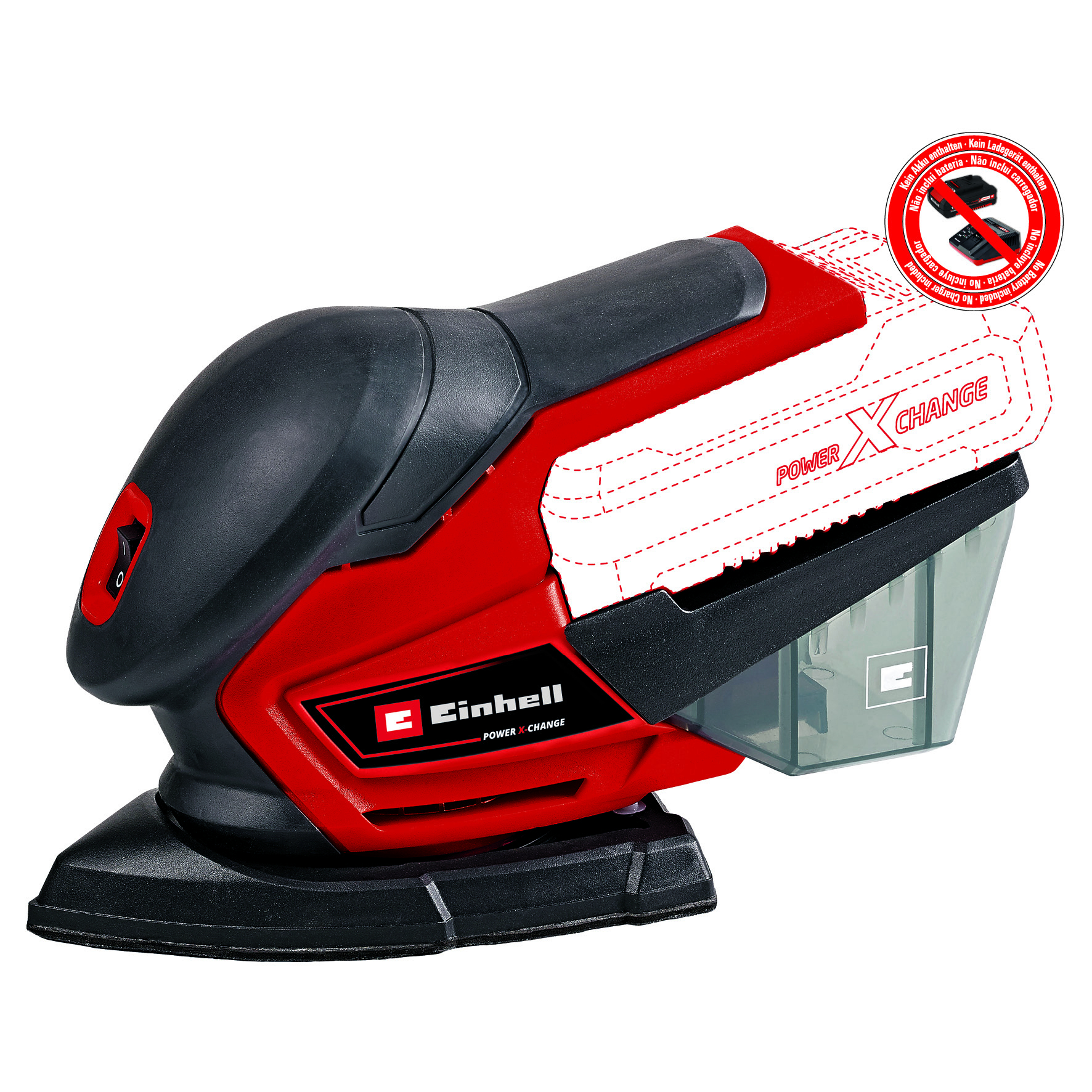 EINHELL Akku-Multischleifer TE-OS 18/150 Li Solo 