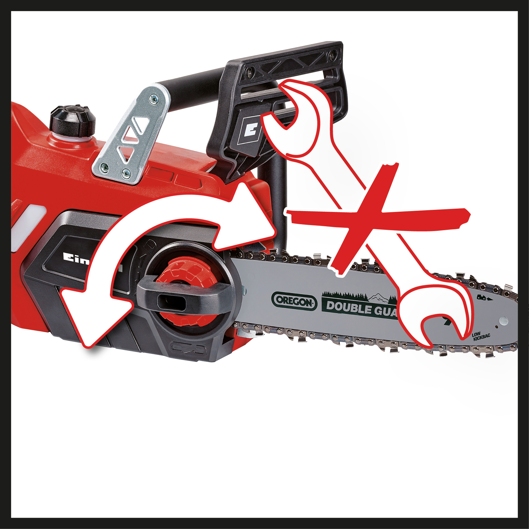 Akku-Kettensäge GE-LC 18/25 Li Kit EINHELL Akku-Kettensäge GE-LC 18/25 Li Kit
