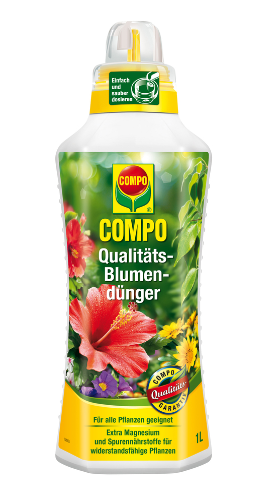 COMPO Qualitäts-Blumendünger 1l BAT AGRAR GMBH & CO.KG (BEISELEN) COMPO Qualitäts-Blumendünger 1l Compo EREG
