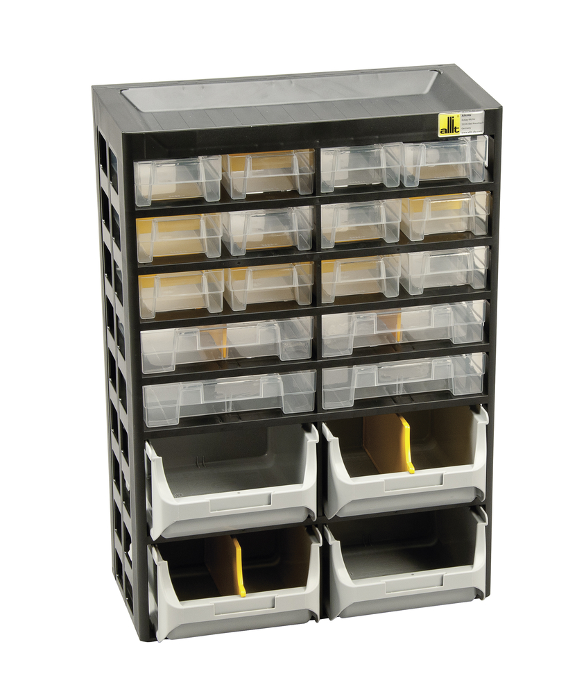 VarioPlus Basic >D< 34 schwarz/gelb ALLIT AG VarioPlus Basic >D< 34 schwarz/gelb Kleinteilemagazin