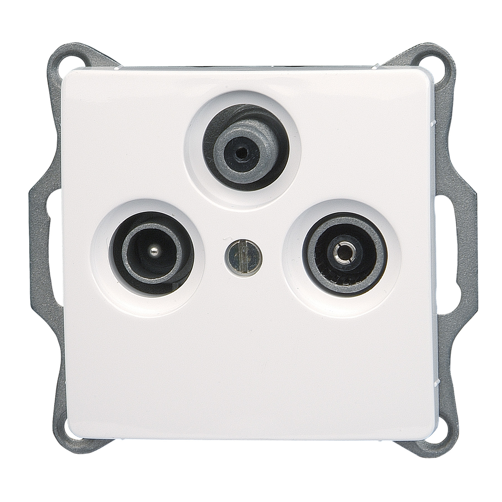 KOPP GMBH Antennensteckdose Paris TV/RF/SAT arktis 