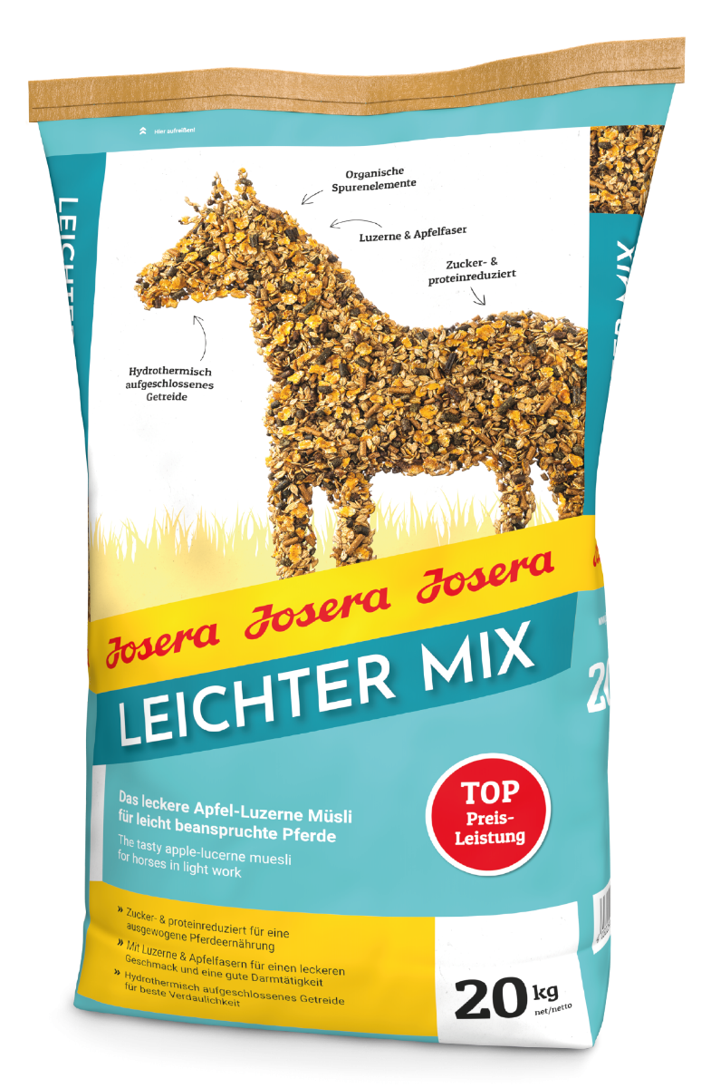 Josera Leichter Mix 20kg Pferdefutter 