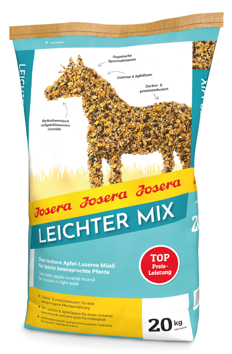 Josera Leichter Mix 20kg Pferdefutter Josera Leichter Mix 20kg Pferdefutter