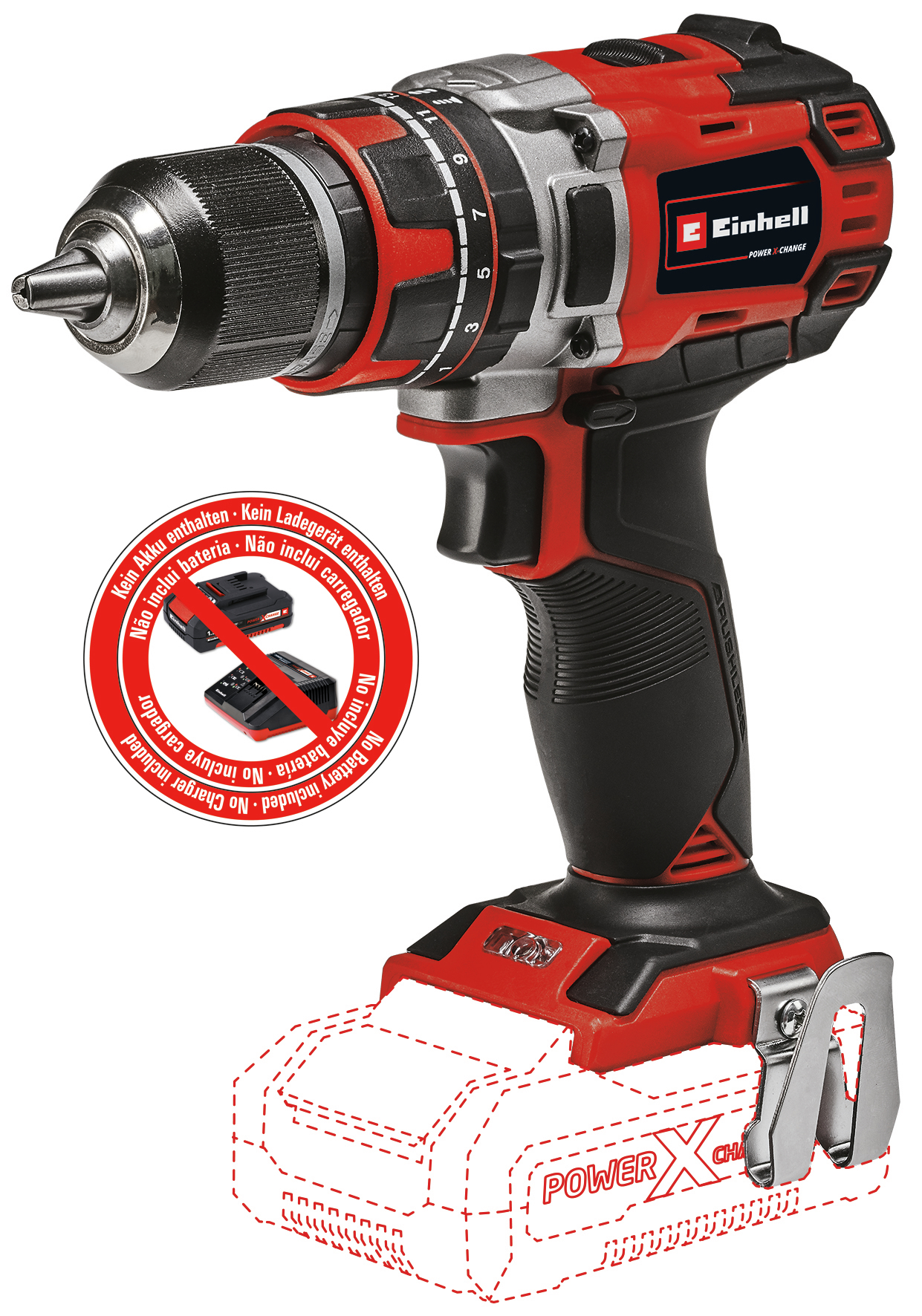 Akku-Schlagbohrschr. TP-CD 18/50 Li-i BL EINHELL Akku-Schlagbohrschr. TP-CD 18/50 Li-i BL Solo, Einhell Professional, Discount