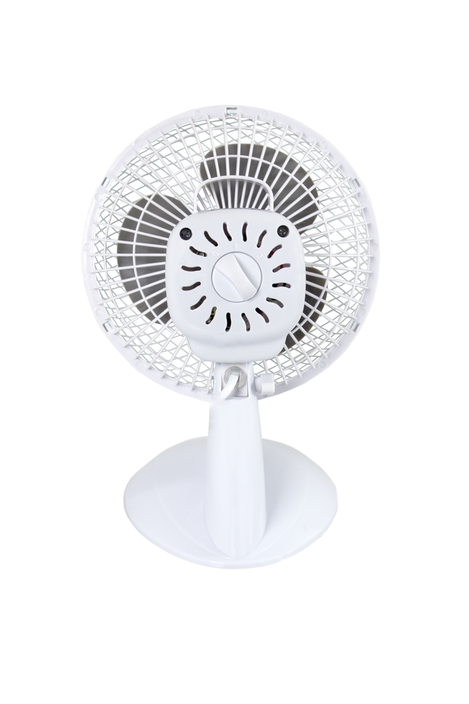 SUNTEC Tischventilator 15cm 1.500 TV weiss/grau CoolBreeze