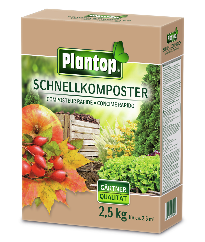PLANTOP Schnellkomposter 2,5 kg NPK-Dünger