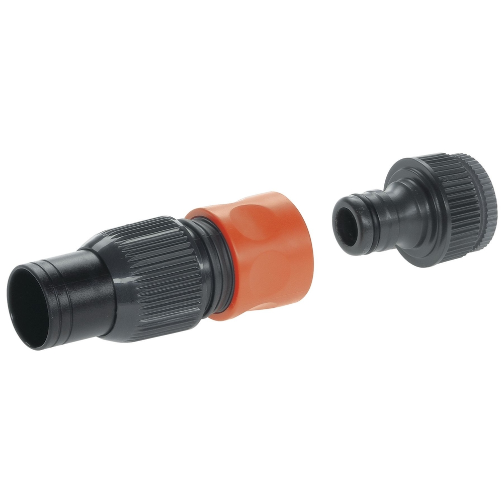 Pumpen-Anschlußsatz 19 mm (3/4") GARDENA Pumpen-Anschlußsatz 19 mm (3/4") Inhalt: 1xHahnstück, 1xSchlauchstück