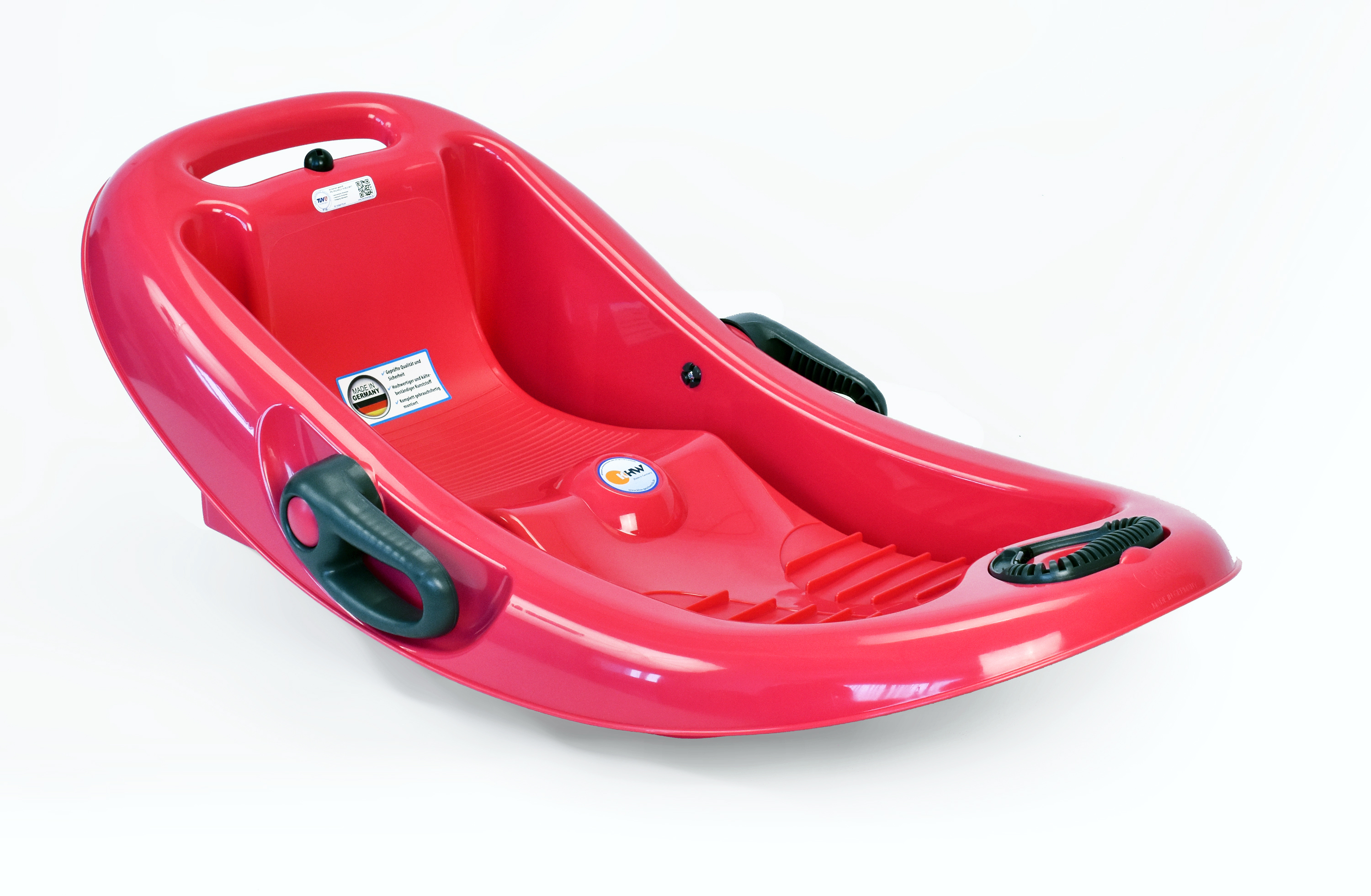 KHW Snow Flipper de Luxe - Rodel Schlitten - pink