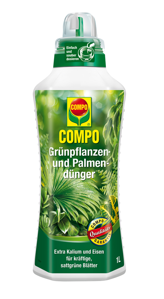 COMPO Grünpflanzen u. Palmendünger 1l COMPO COMPO Grünpflanzen u. Palmendünger 1l Compo EREG