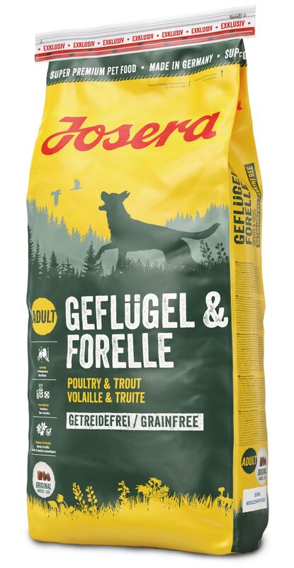 Josera Geflügel&Forelle Hundefutter Super Premium, 15kg 