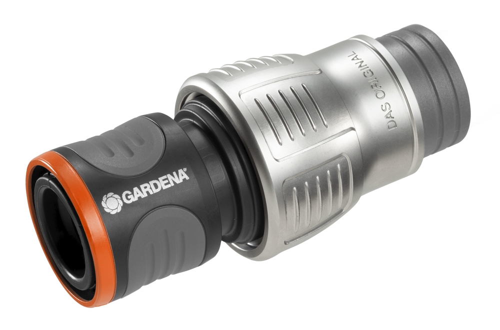 GARDENA Premium Schlauchverbinder 19mm (3/4") 18256-50 Schlauchstück schwarz