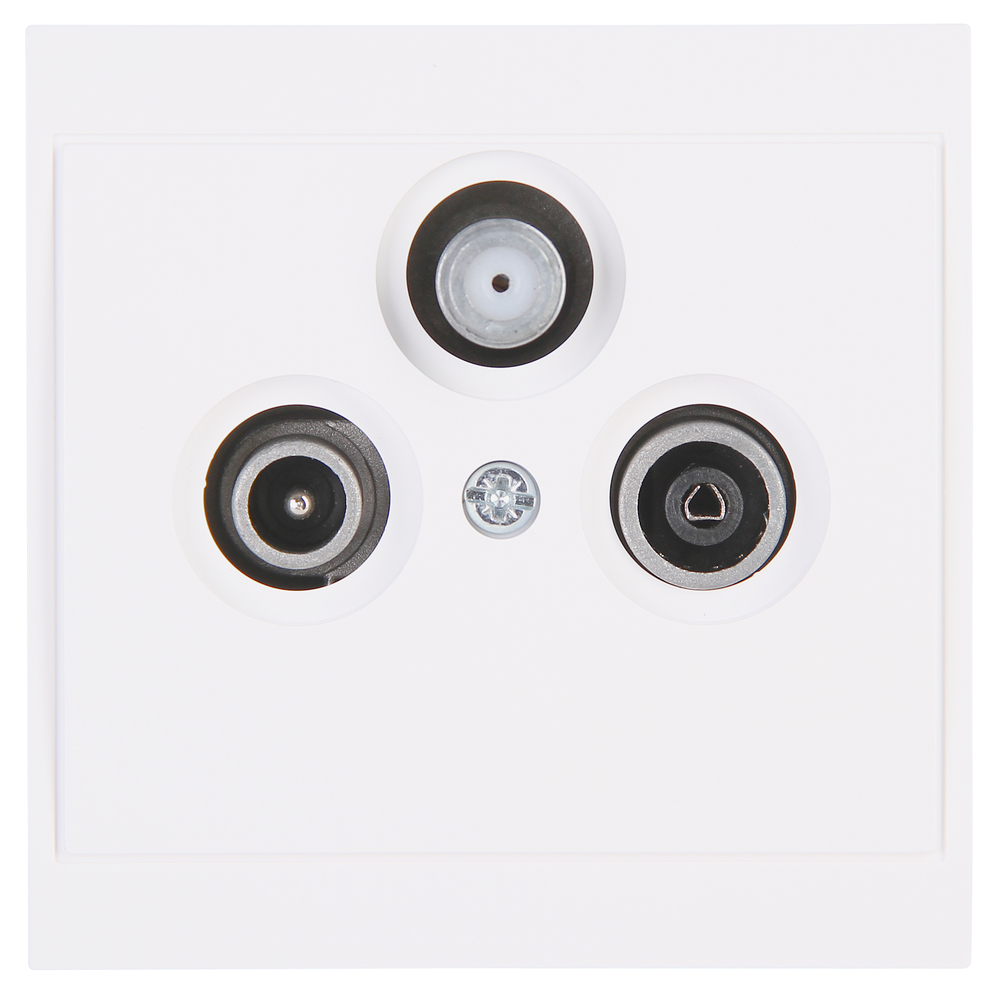 Antennensteckdose Malta TV/RF/SAT arktis KOPP GMBH Antennensteckdose Malta TV/RF/SAT arktis für Einzelanlagen