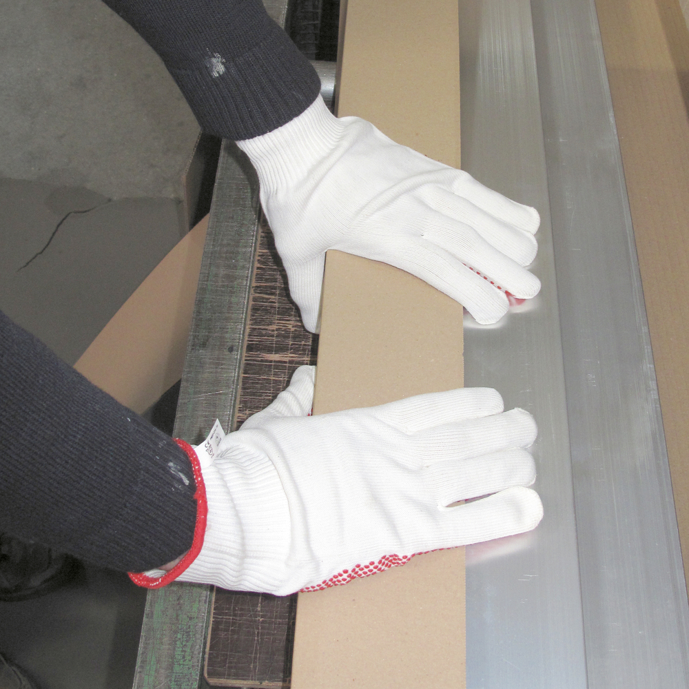 TRIUSO Feinstrickhandschuhe mit Noppen Gr. 10 