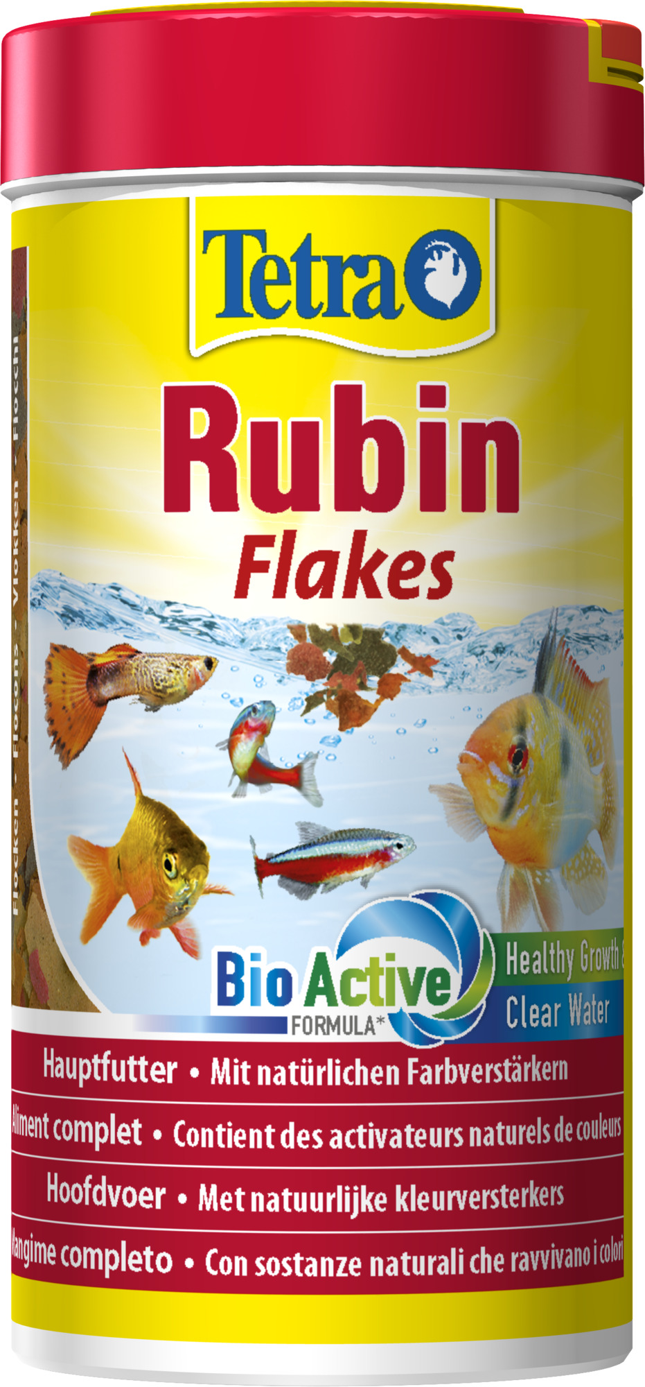 Tetra Rubin 250ml Fischfutter Farbverstärker für Zierfische Flockenfutter