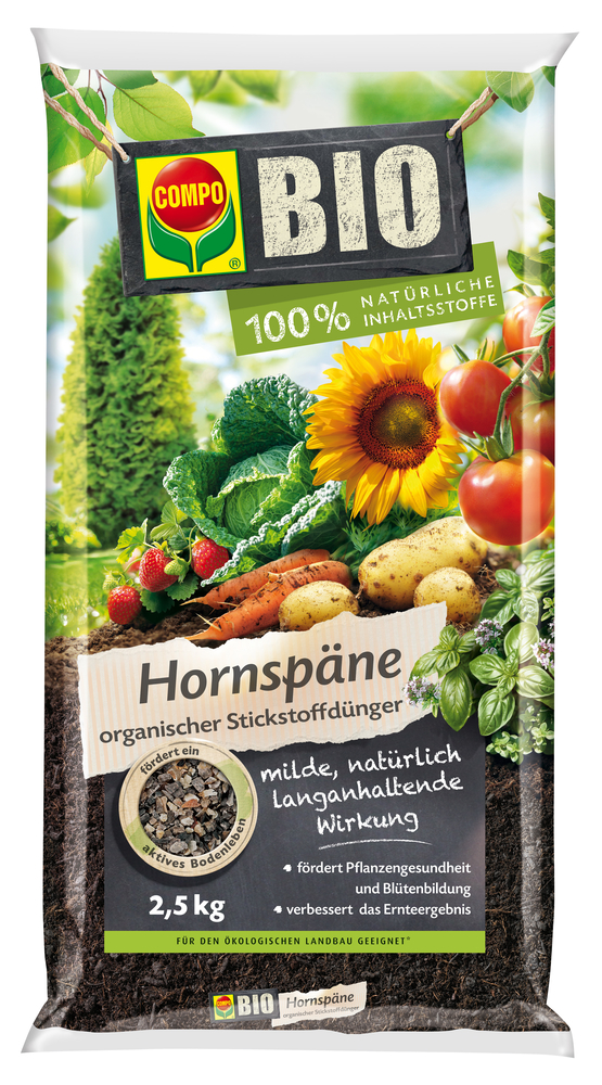 COMPO BIO Hornspäne 2,5kg COMPO COMPO BIO Hornspäne 2,5kg Compo EREG