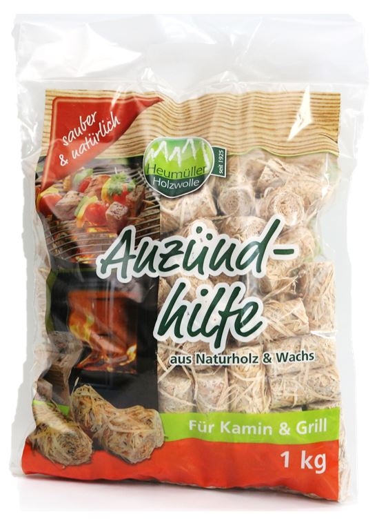 Kaminanzünder Holzwolle & Wachs, 1 kg