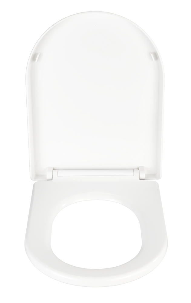 WENKO Premium WC-Sitz Calla, Thermoplast weiß, mit Absenkautomatik