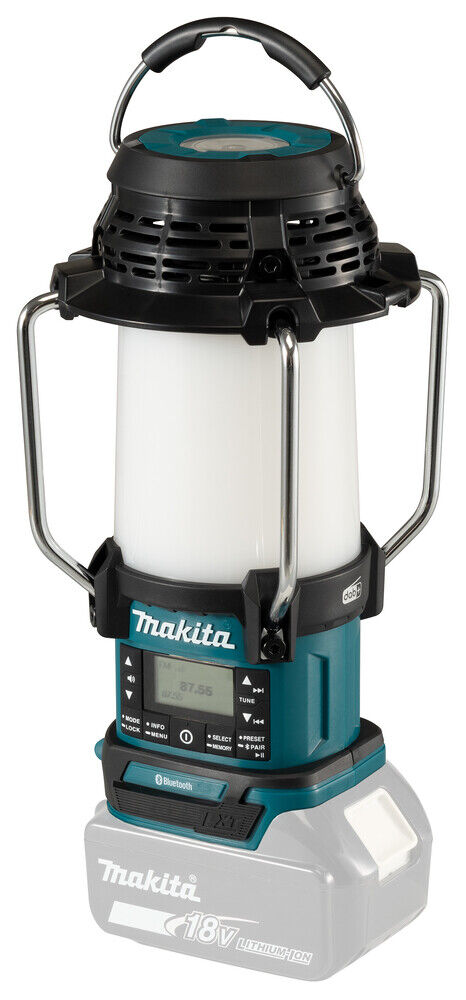 Makita DMR056 Akku-Radio 18V FM/DAB+ Campingleuchte