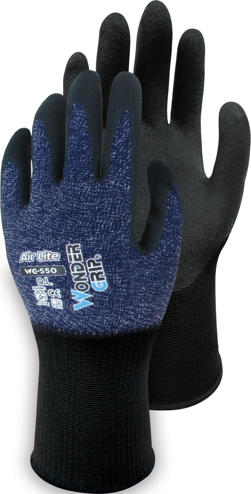 TRIUSO Handschuhe WonderGrip AirLite meliert, Nitril, 1-fach,  Größe: 11
