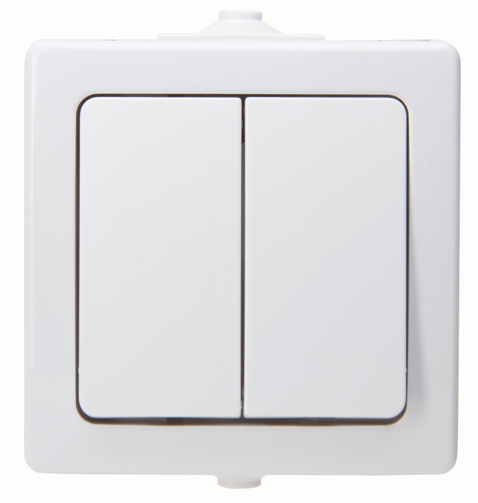 KOPP GMBH Serienschalter Nautic AP-FR arktis 