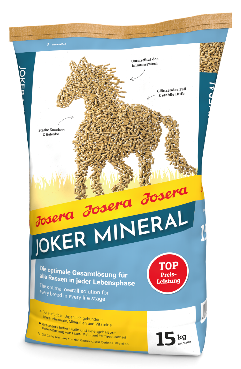 Josera Joker-Mineral Pferdefutter, 15kg